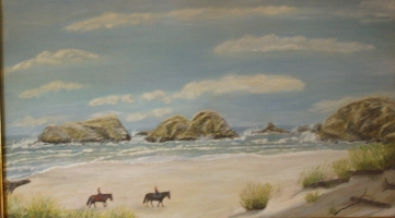 Horse Ride Cannon Beach OR